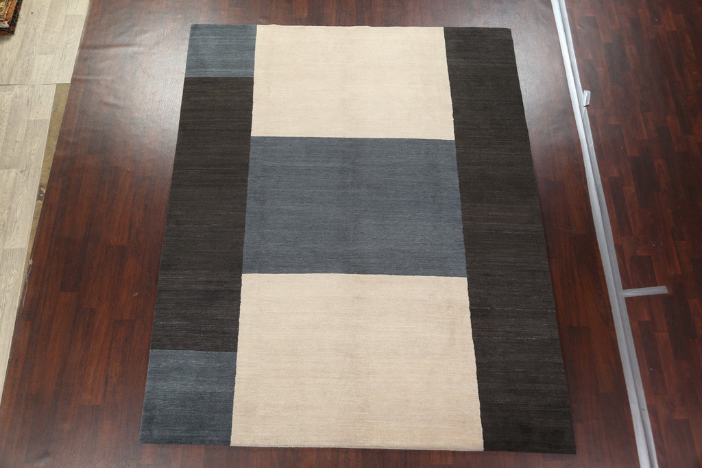 Contemporary Nepalese Wool Area Rug 8x10