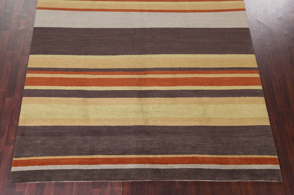 Contemporary Nepalese Wool Area Rug 8x10