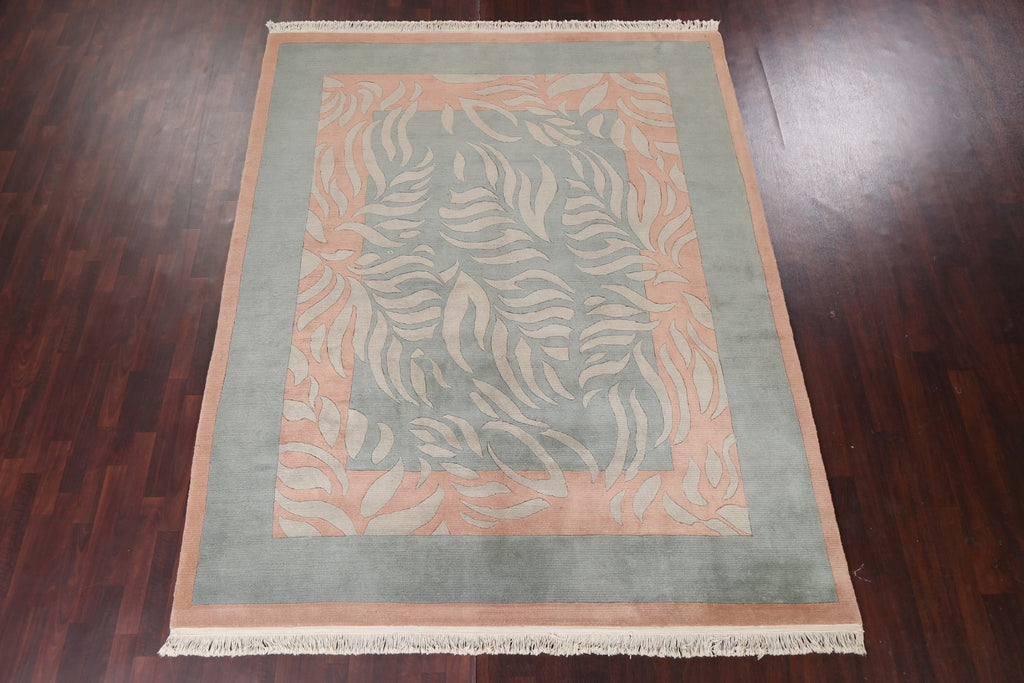 Modern Nepalese Oriental Area Rug 8x10