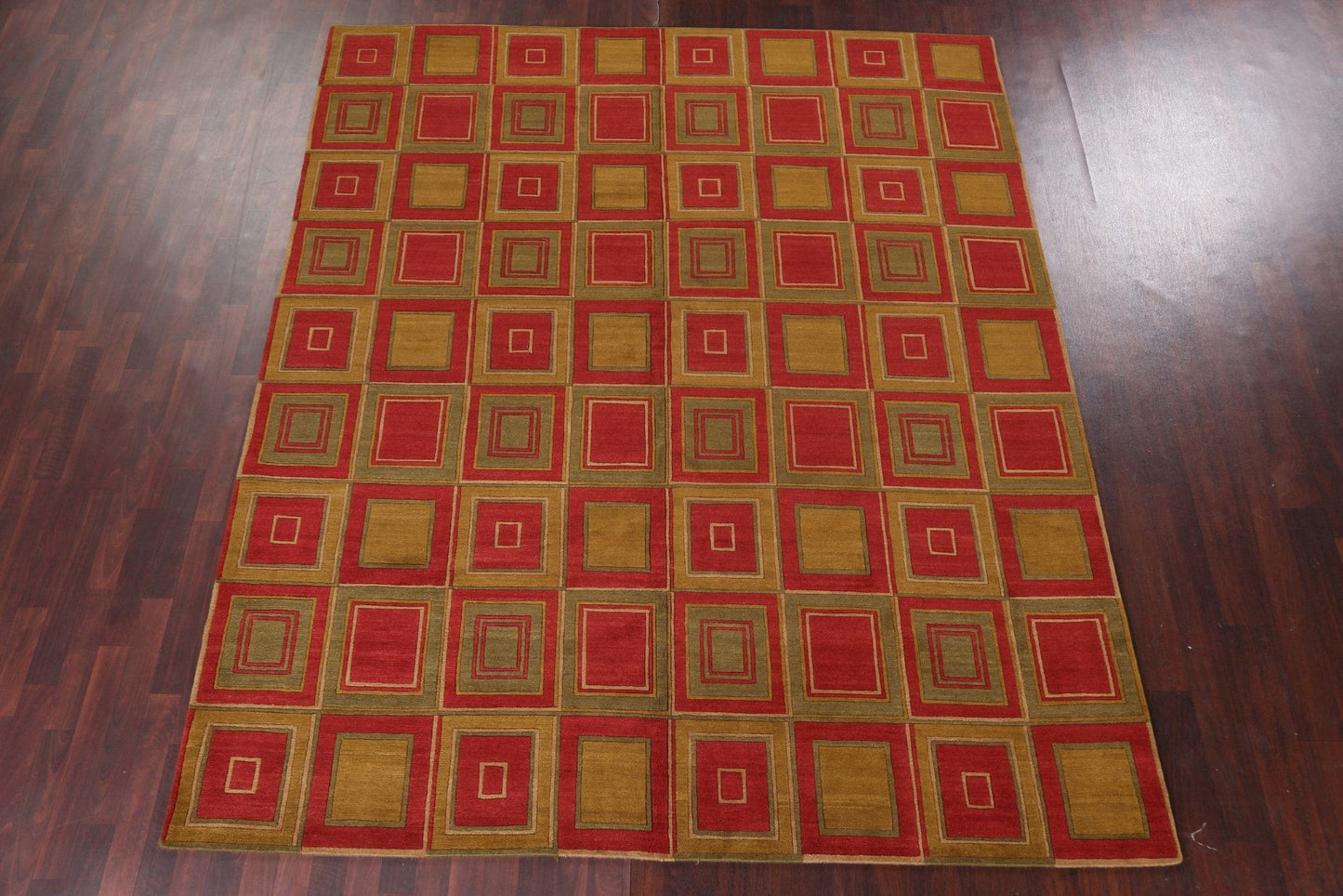 Contemporary Nepalese Wool Area Rug 8x10