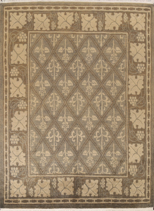 Trellis Nepalese Wool Area Rug 8x10