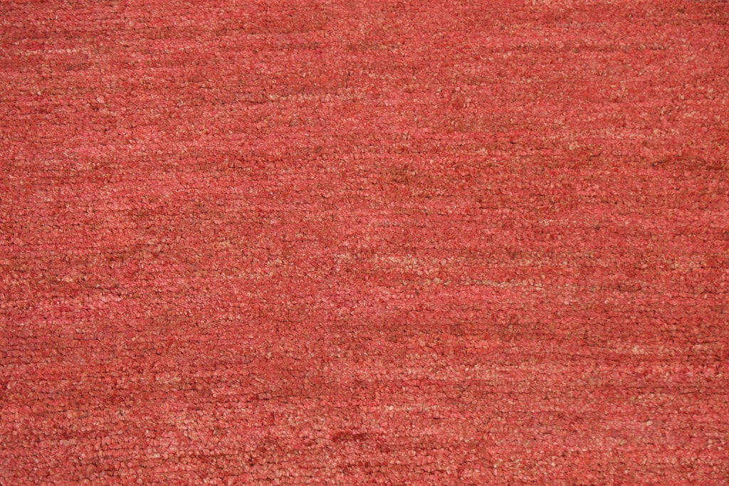 Striped Contemporary Red Area Rug 6x8