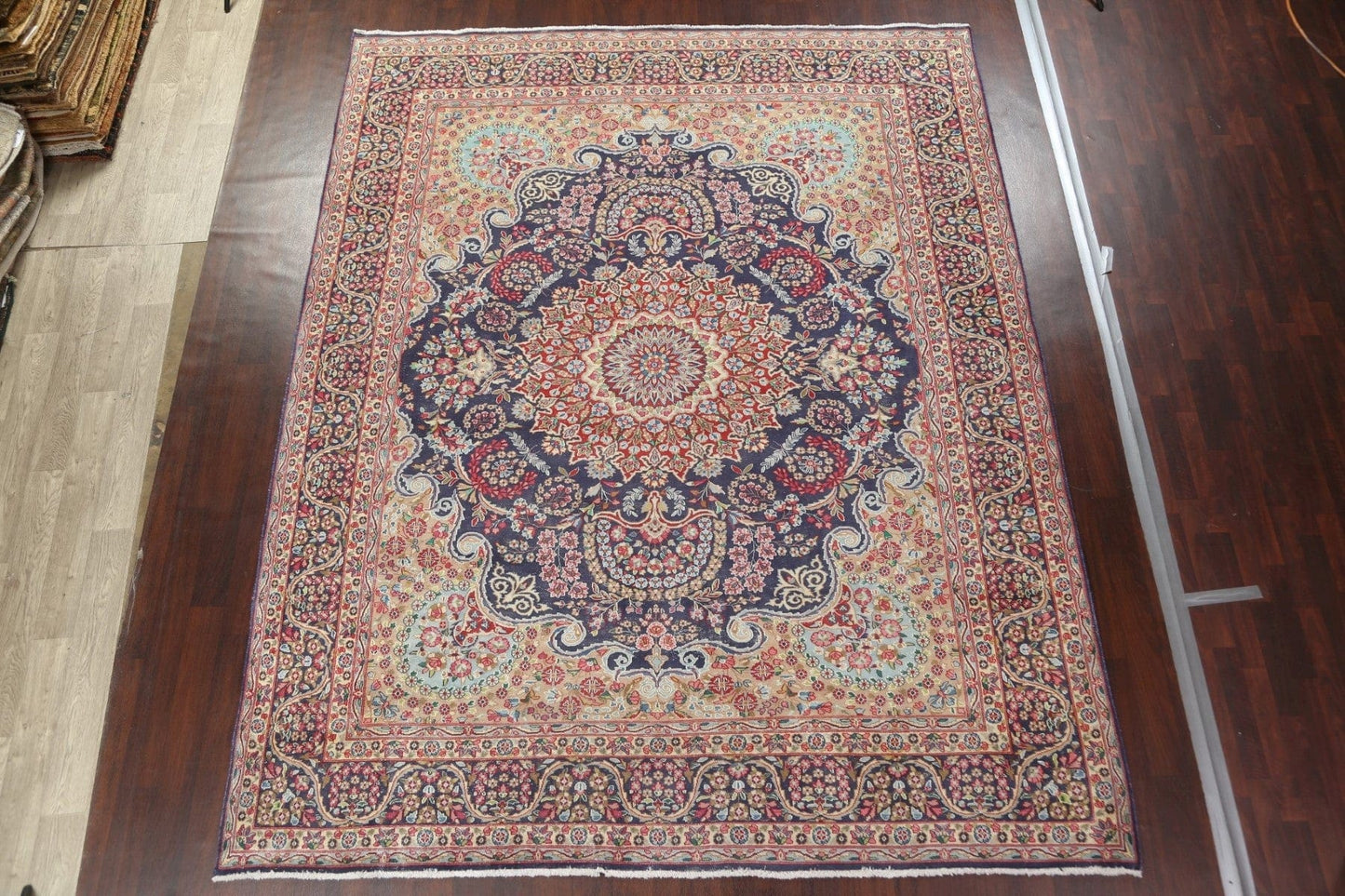 Vegetable Dye Kerman Persian Area Rug 10x12