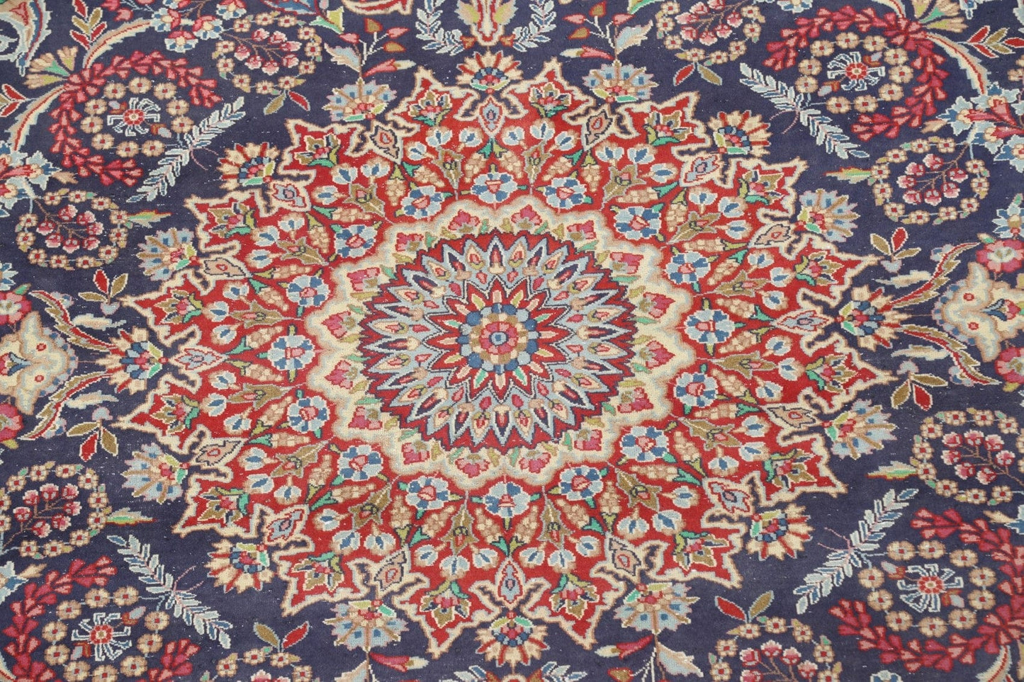 Vegetable Dye Kerman Persian Area Rug 10x12