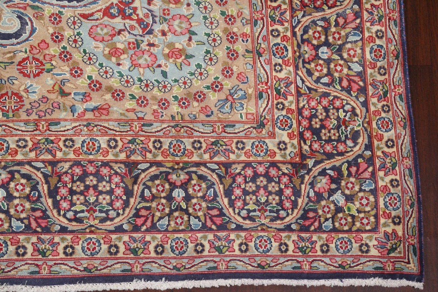 Vegetable Dye Kerman Persian Area Rug 10x12