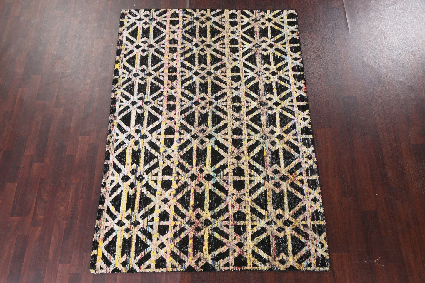 Trellis Abstract Modern Area Rug 6x8