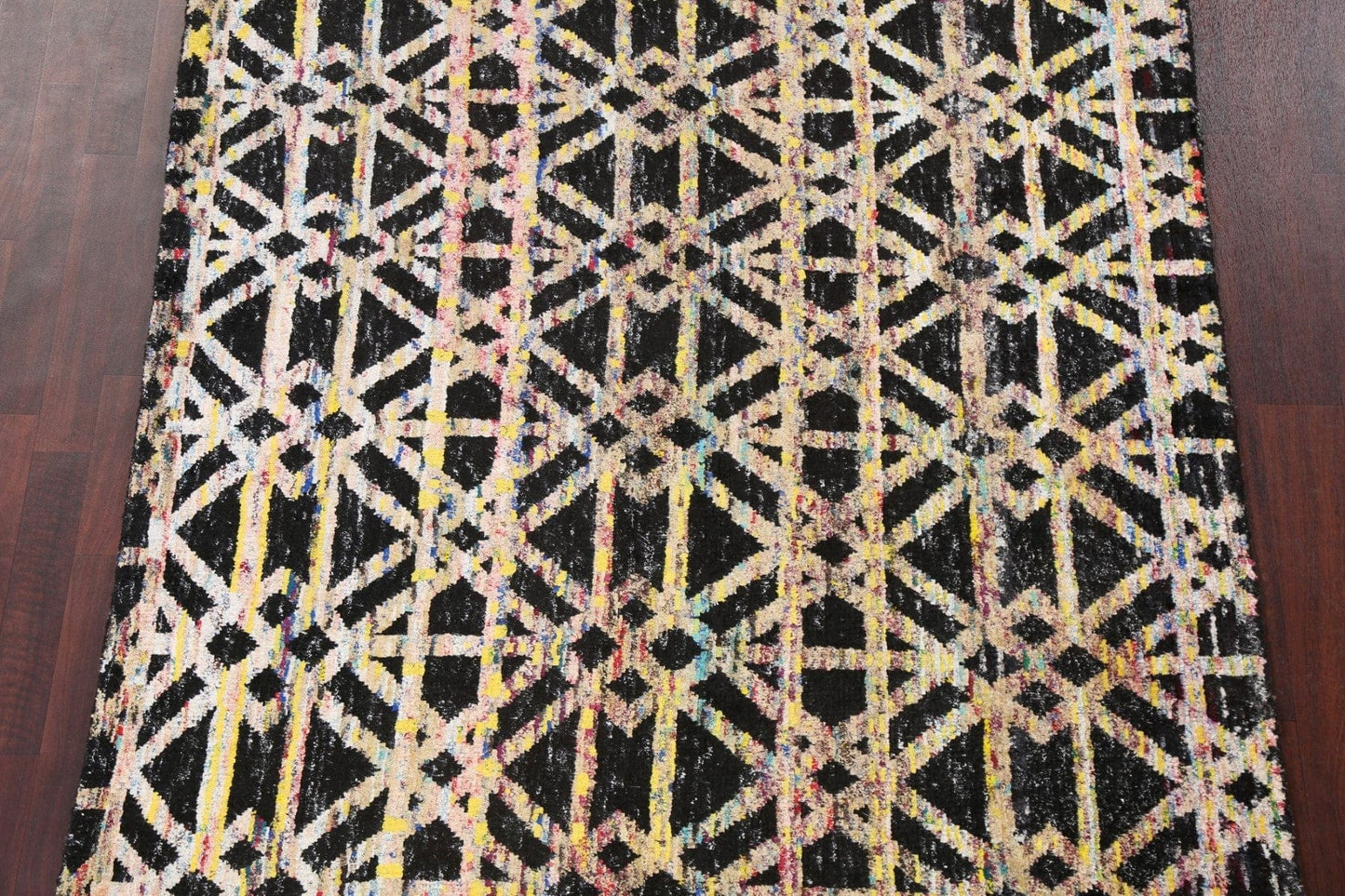 Trellis Abstract Modern Area Rug 6x8