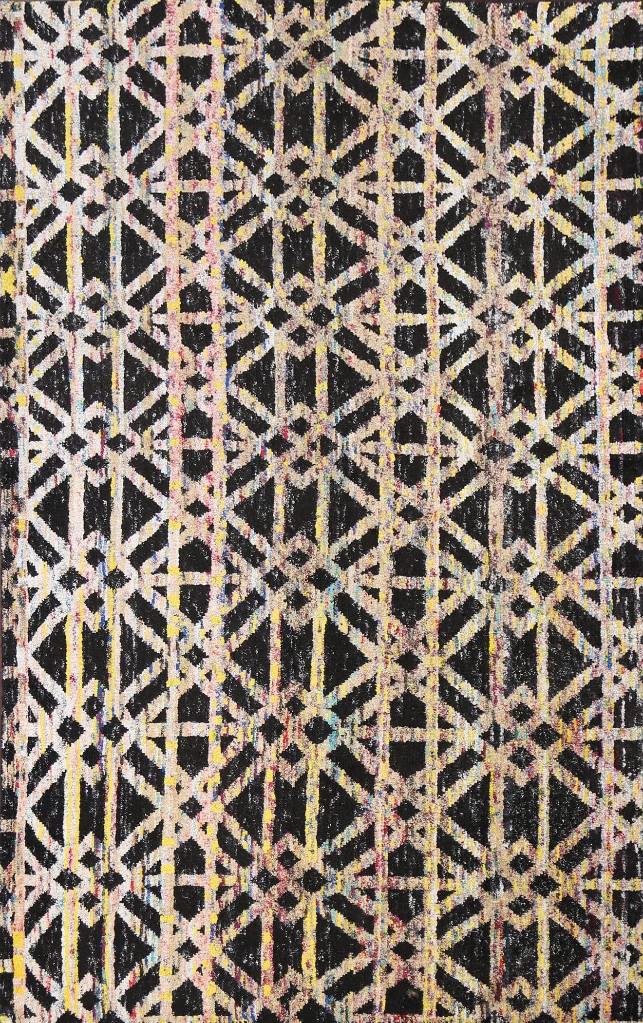 Trellis Abstract Modern Area Rug 6x8