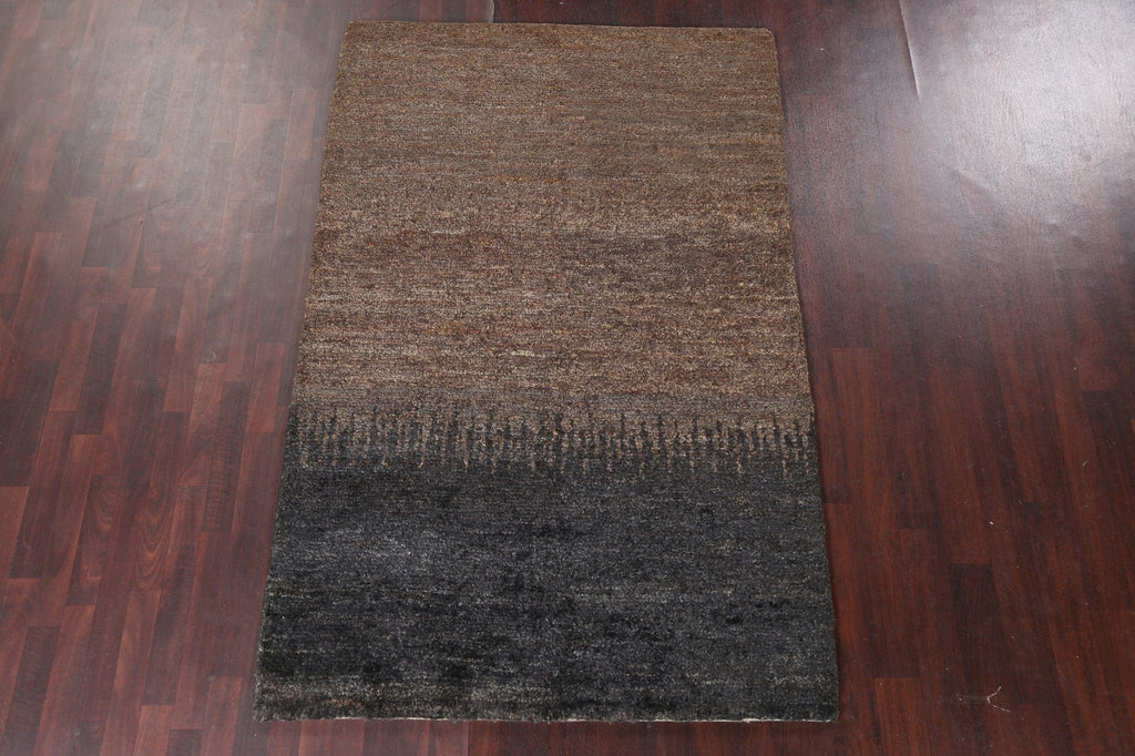 Handmade Contemporary Oriental Area Rug 5x8