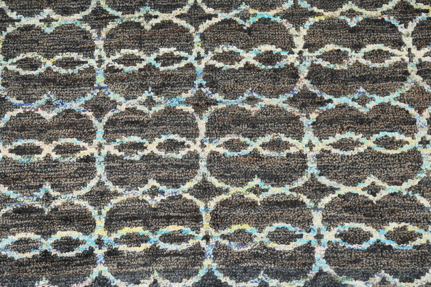 Trellis Abstract Handmade Area Rug 5x8