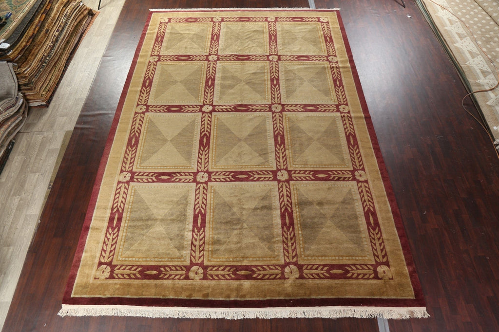 Vegetable Dye Nepalese Large Area Rug 12x18