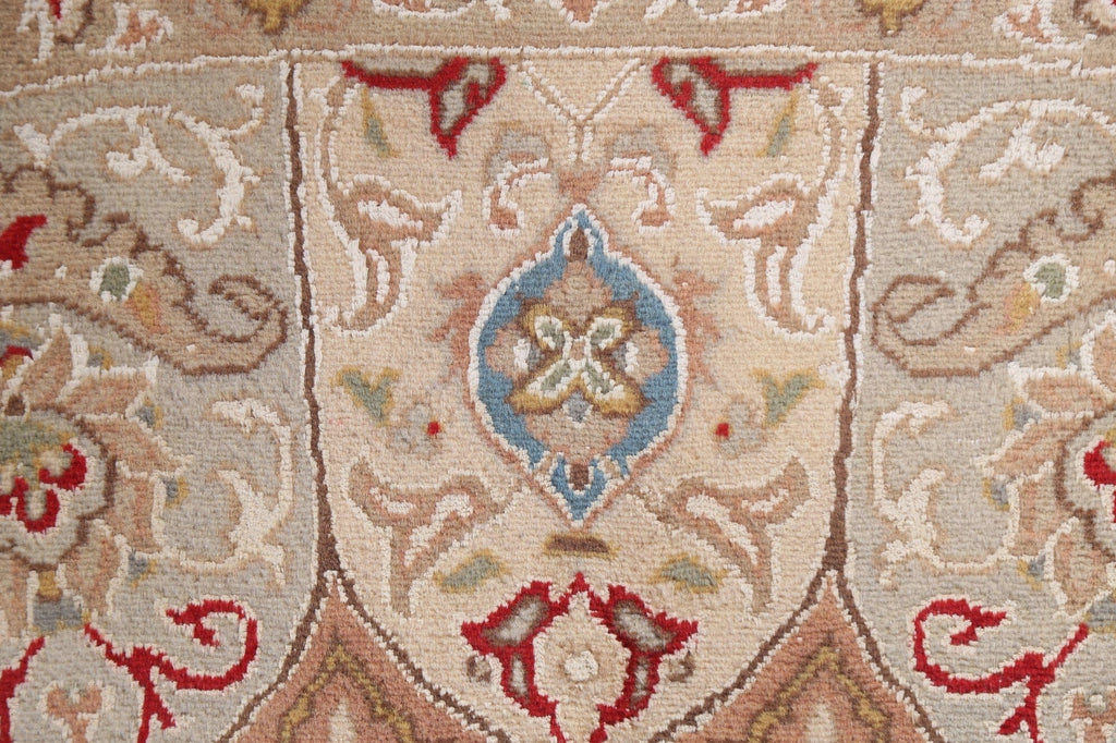 Vegetable Dye Tabriz Wool Round Rug 8x8