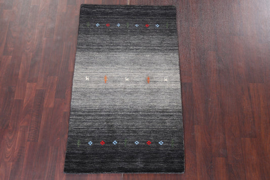 Tribal Gabbeh Wool Handmade Rug 3x5