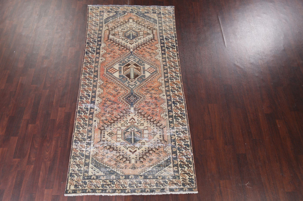 Geometric Bakhtiari Persian Area Rug 5x10