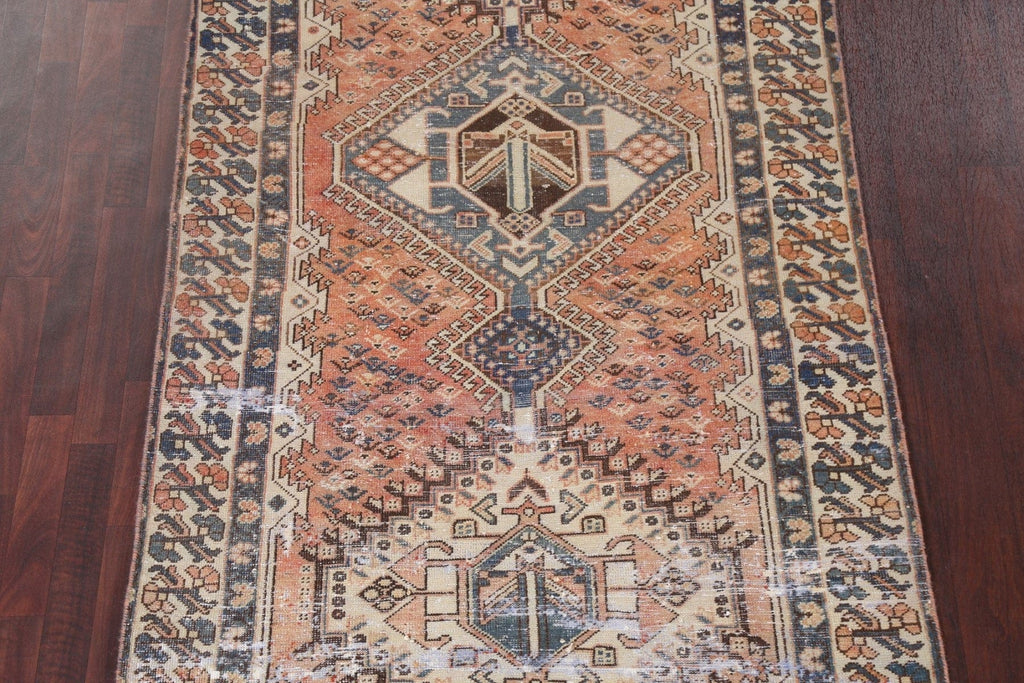 Geometric Bakhtiari Persian Area Rug 5x10