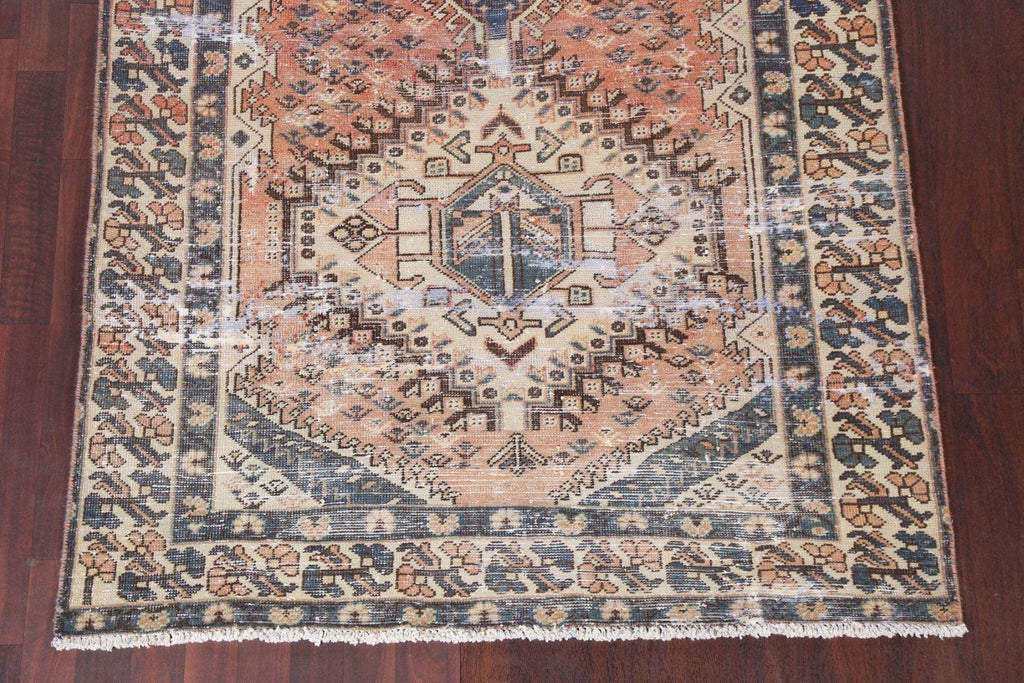 Geometric Bakhtiari Persian Area Rug 5x10