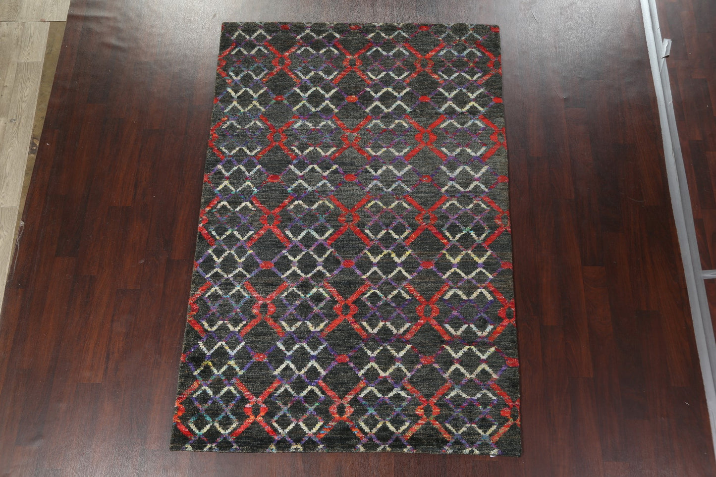 Trellis Moroccan Handmade Area Rug 6x9