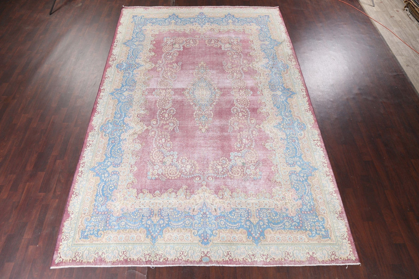 Handmade Large Kerman Persian Area Rug 10x15