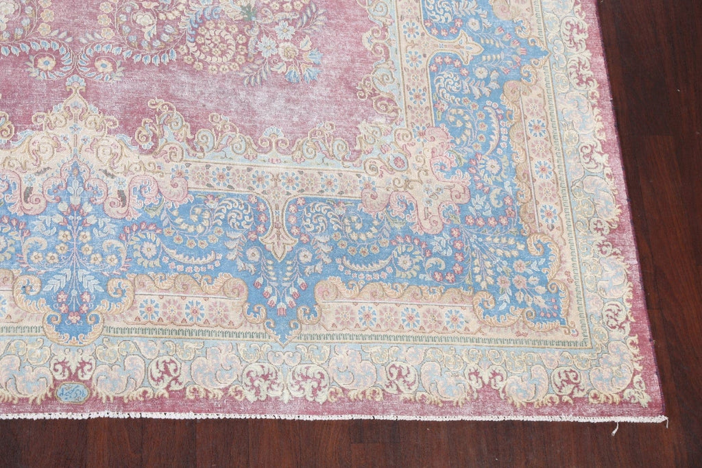 Handmade Large Kerman Persian Area Rug 10x15