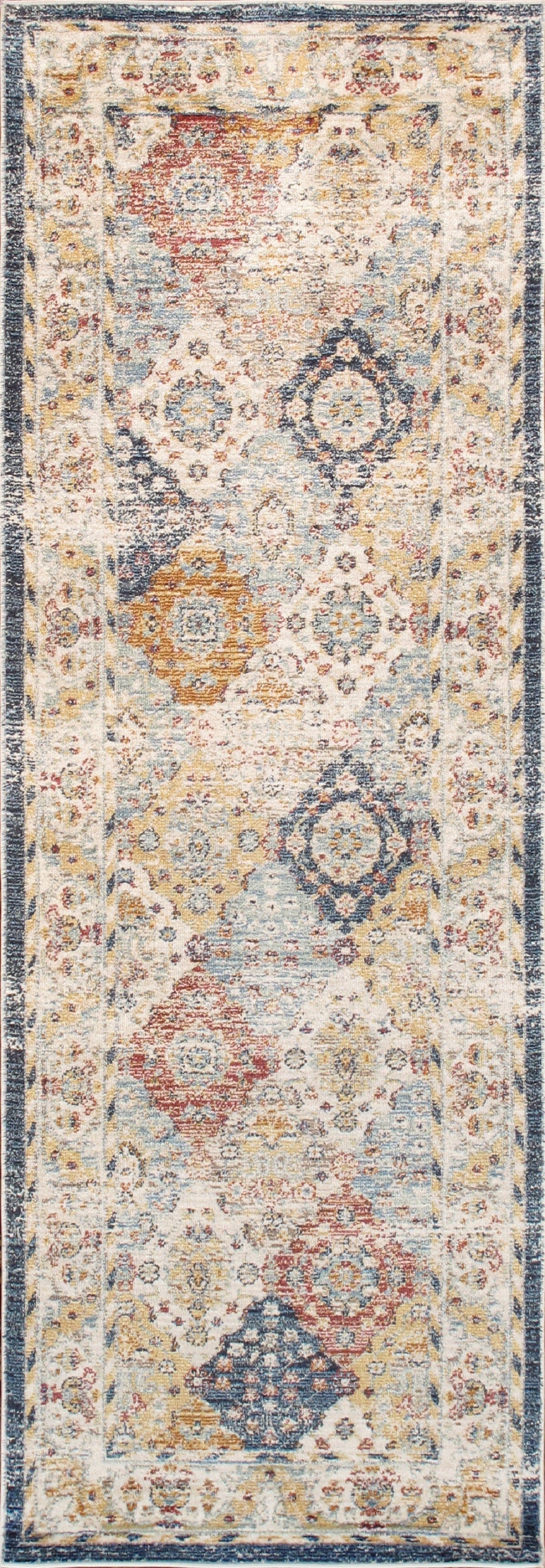 Heritage Design Power Loom Beige Area Rug