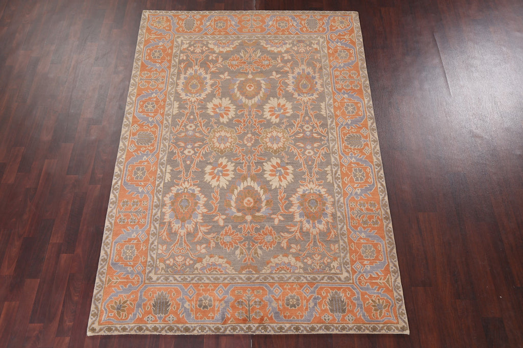 Handmade Nepalese Wool Area Rug 6x9