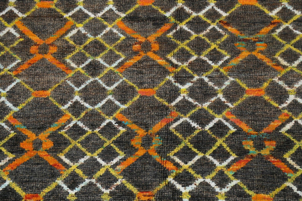 Trellis Moroccan Handmade Area Rug 6x8