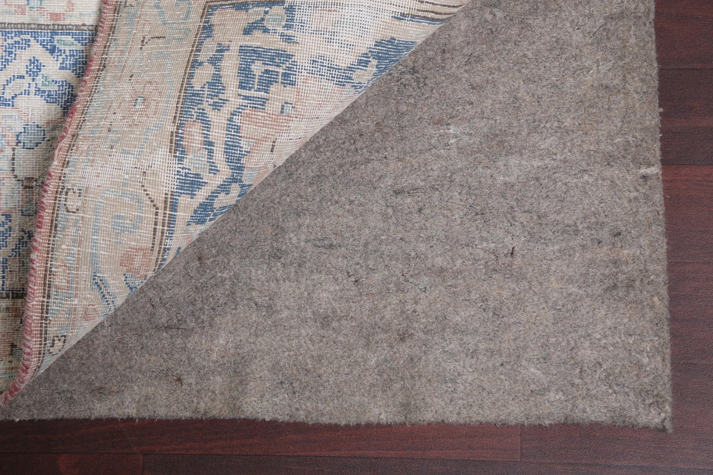 Muted Distressed Kerman Persian Area Rug 10x12