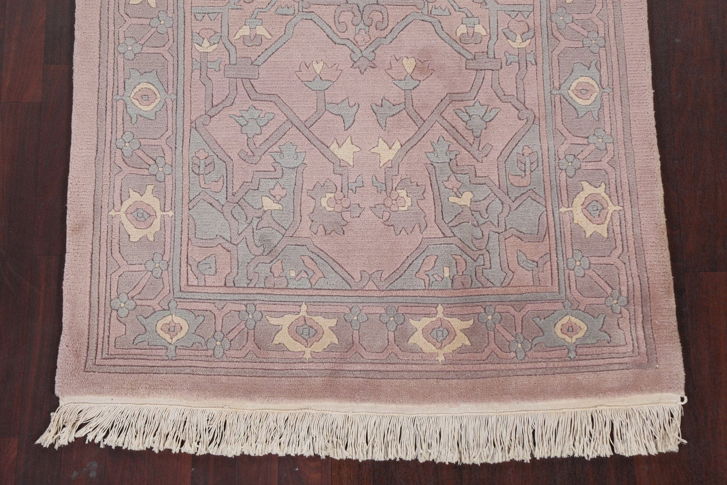 Vegetable Dye Nepalese Wool Area Rug 4x6