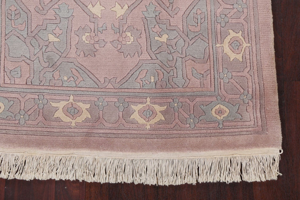 Vegetable Dye Nepalese Wool Area Rug 4x6