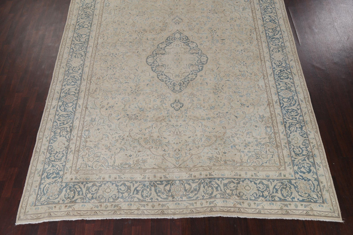 Vintage Wool Kerman Persian Area Rug 10x13