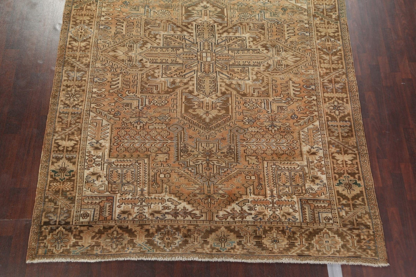 Vintage Wool Heriz Persian Area Rug 8x12