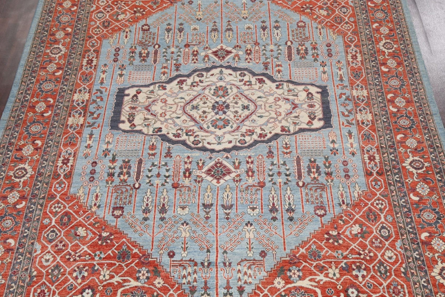 Vegetable Dye Heriz Serapi Oriental Area Rug 10x14