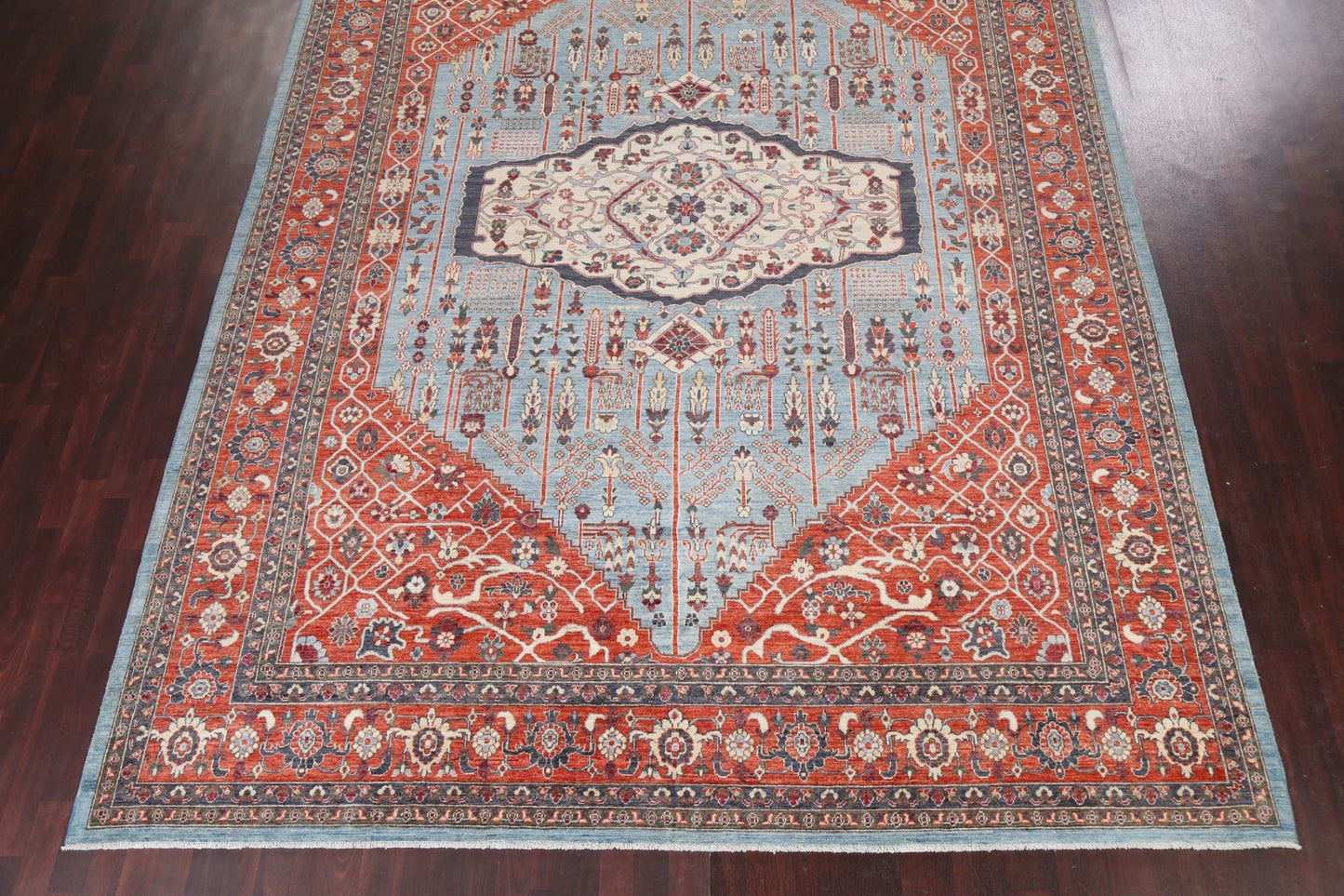 Vegetable Dye Heriz Serapi Oriental Area Rug 10x14