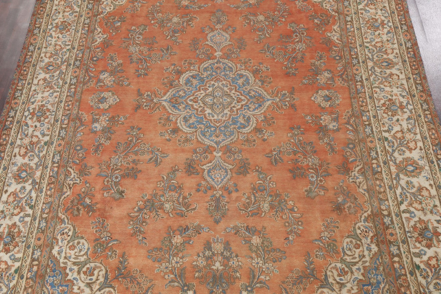 Vintage Wool Mahal Persian Area Rug 10x13