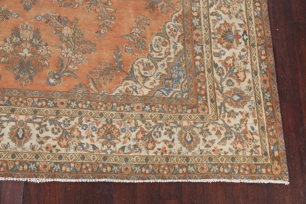 Vintage Wool Mahal Persian Area Rug 10x13