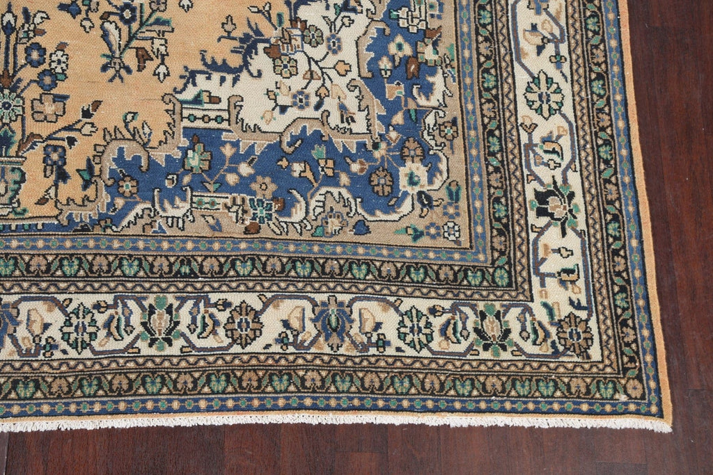 Vintage Wool Hamedan Persian Area Rug 10x13