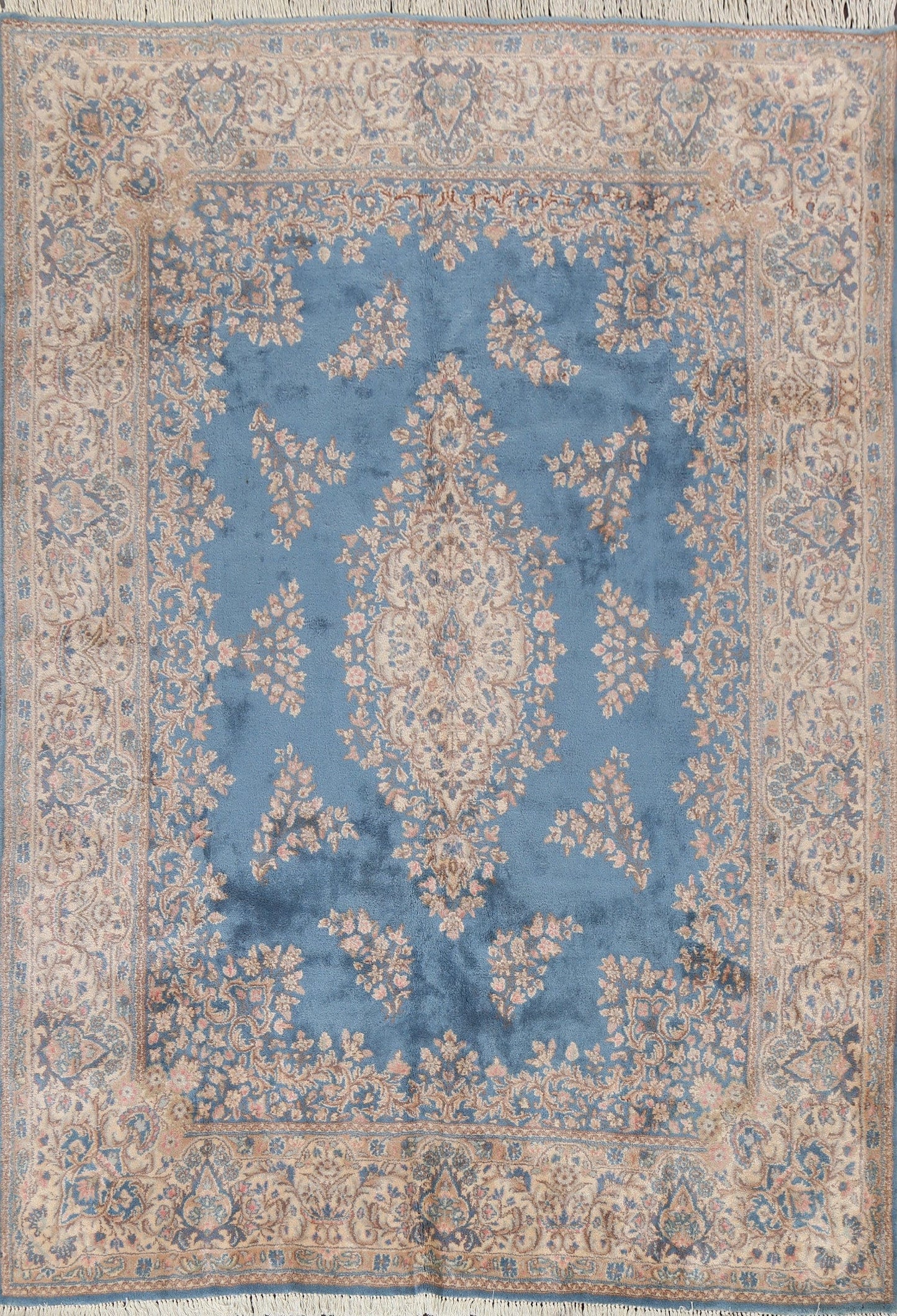 Vegetable Dye Kerman Persian Area Rug 8x10