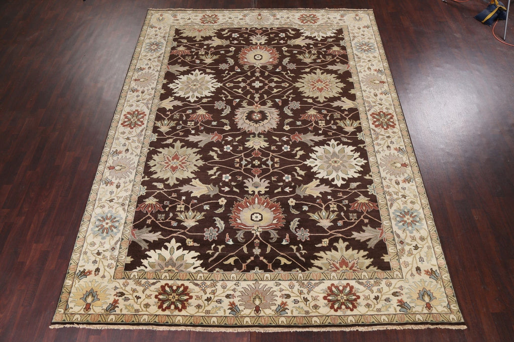 Handmade Wool Agra Oriental Area Rug 10x14