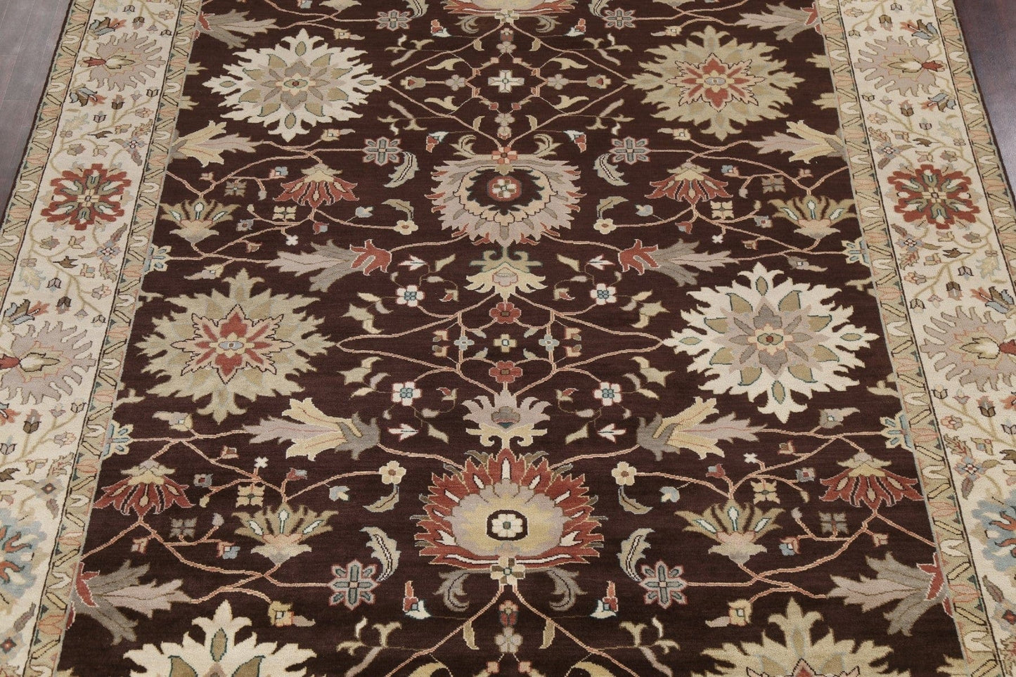 Handmade Wool Agra Oriental Area Rug 10x14