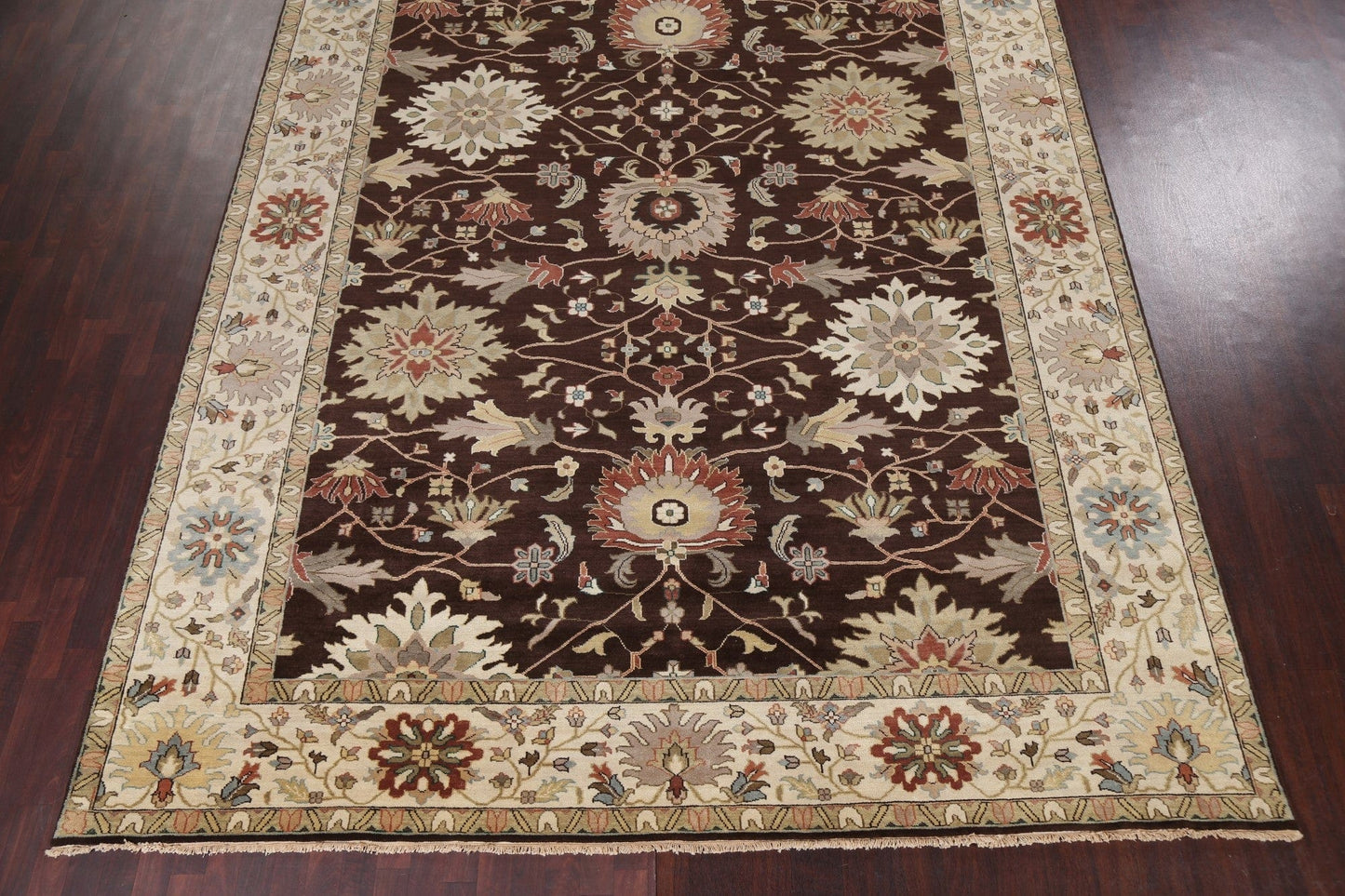 Handmade Wool Agra Oriental Area Rug 10x14