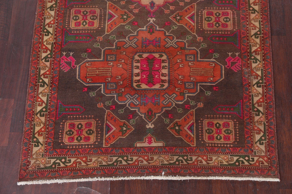 Tribal Meshkin Persian Area Rug 5x10