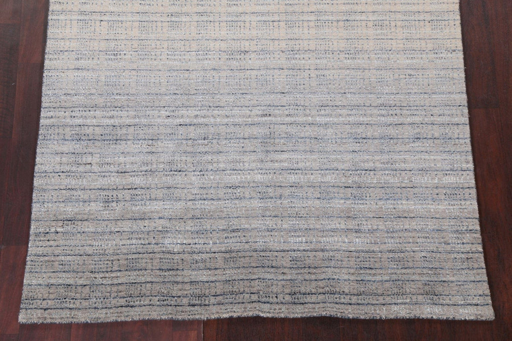 Contemporary Gabbeh Wool Area Rug 5x8