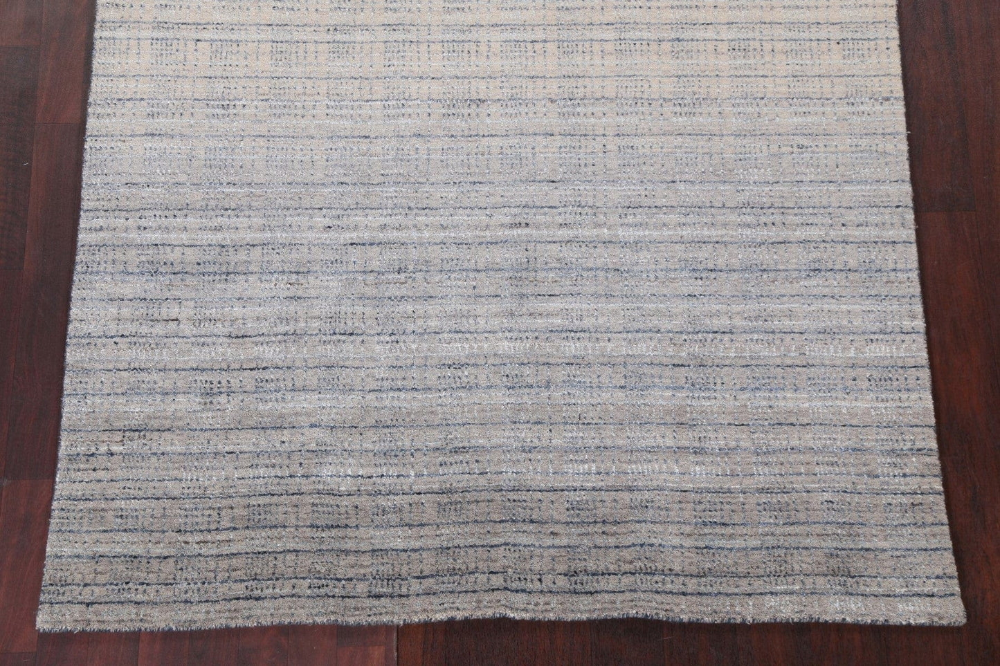 Contemporary Gabbeh Wool Area Rug 5x8