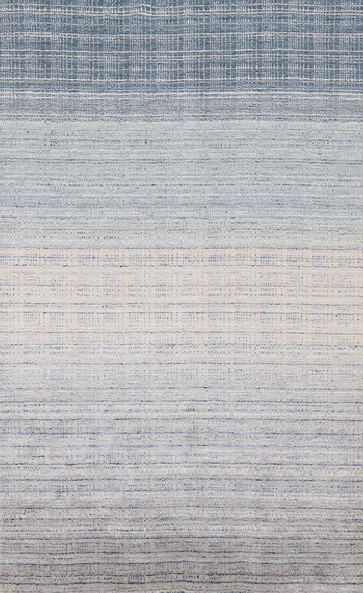 Contemporary Gabbeh Wool Area Rug 5x8