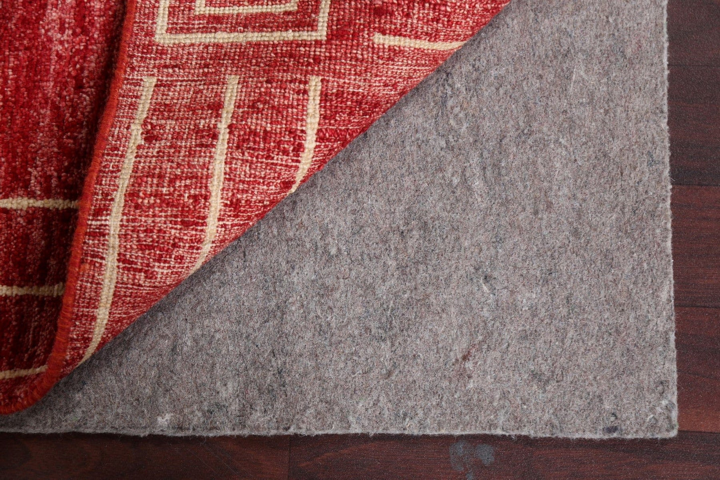 Red Gabbeh Kashkoli Wool Runner Rug 3x10