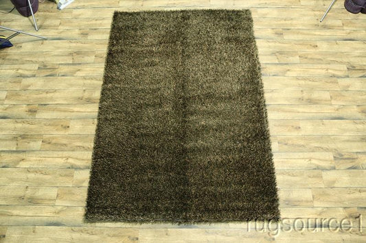 7x10 Shaggy Shag Brown Area Rug