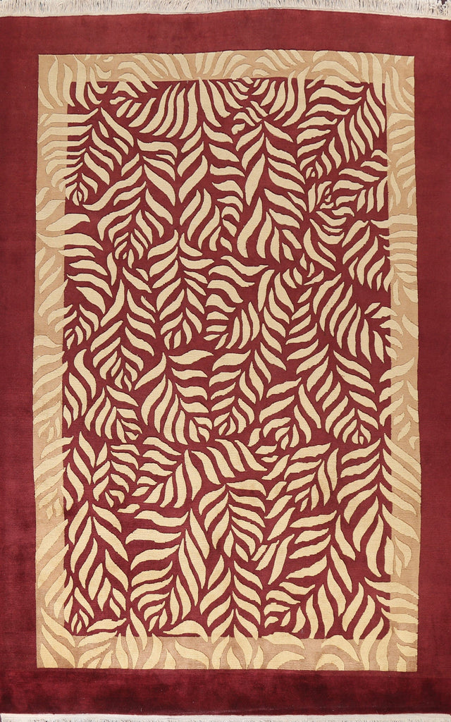 Vegetable Dye Nepalese Oriental Area Rug 9x12