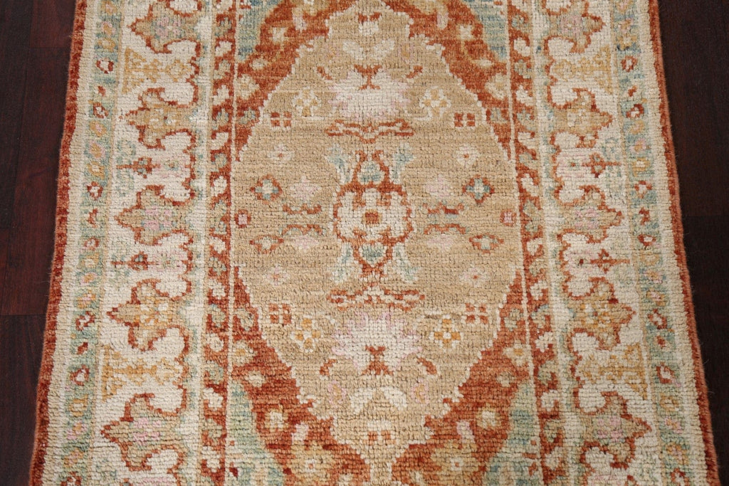 Vegetable Dye Oushak Turkish Rug 3x6