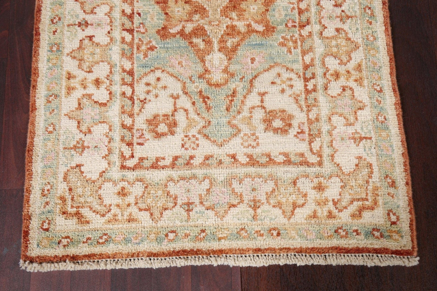 Vegetable Dye Oushak Turkish Rug 3x6