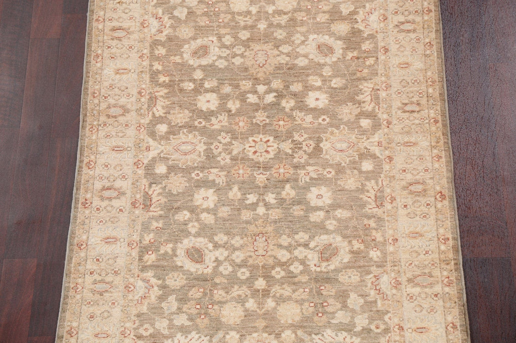 Vegetable Dye Handmade Chobi Peshawar Wool Rug 3x5